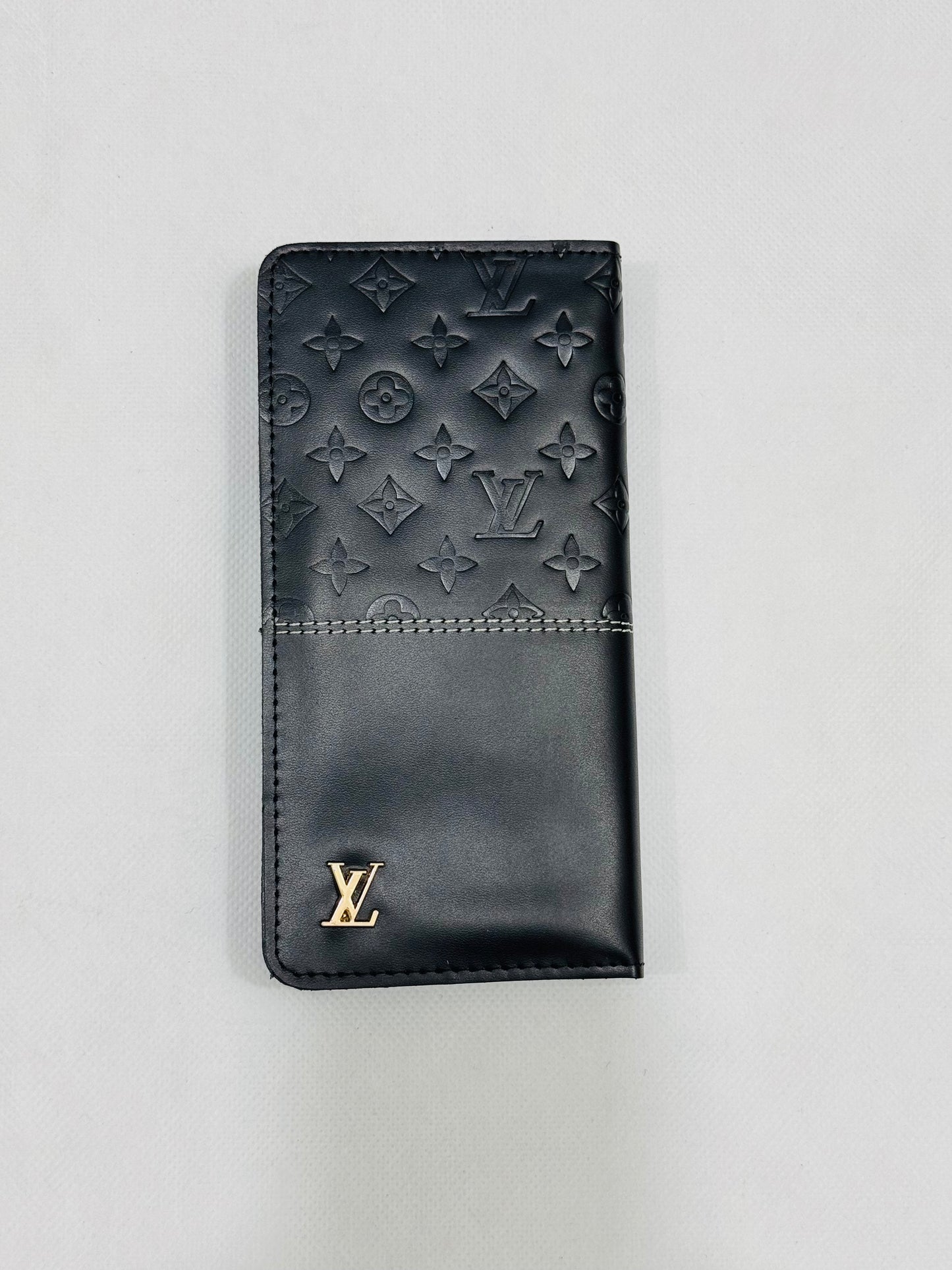 Louis Vuitton Monogram Black Leather Wallet