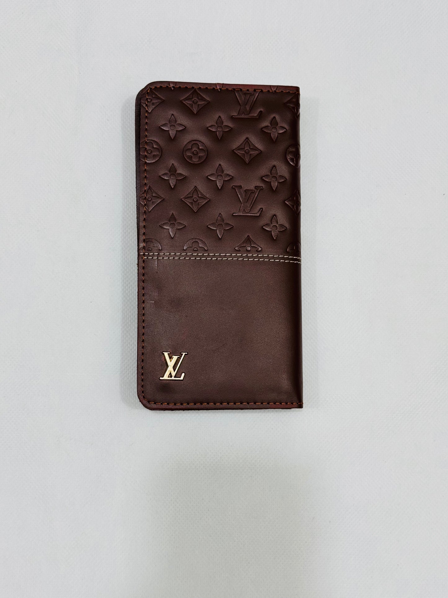 Louis Vuitton Monogram Brown Leather Wallet