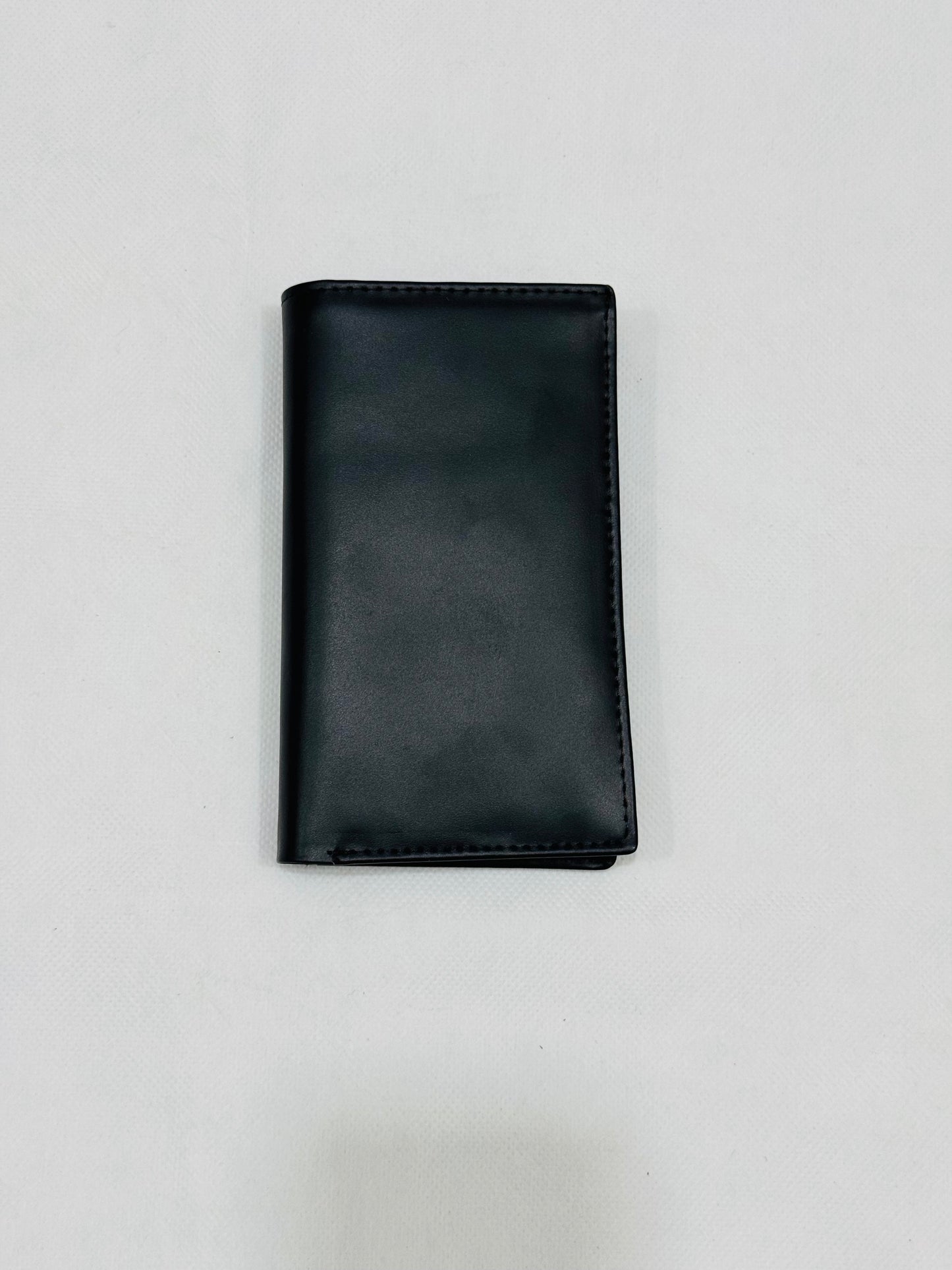 Classic Midnight Black Leather Wallet – Sleek & Timeless